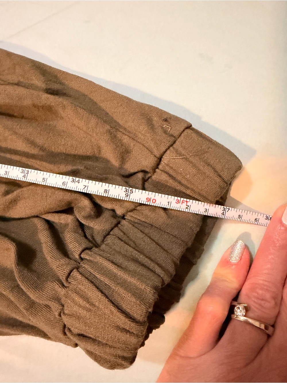 Free People Pants sage green size Small - excellent - Picture 7 of 7
